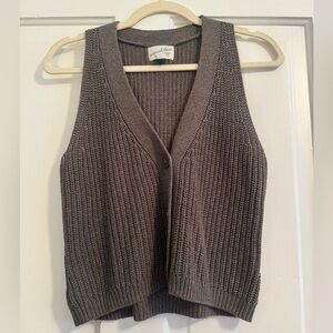 Universal Thread Button-Front Sweater Vest